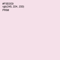 #F5E0E9 - Prim Color Image