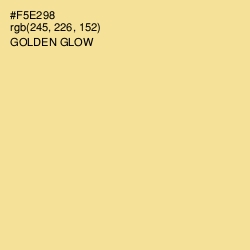 #F5E298 - Golden Glow Color Image