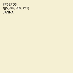#F5EFD3 - Janna Color Image