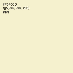 #F5F0CD - Pipi Color Image