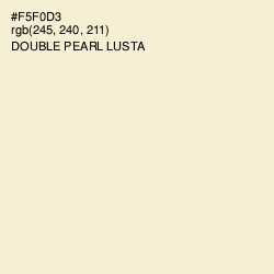 #F5F0D3 - Double Pearl Lusta Color Image