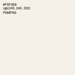 #F5F0E8 - Pampas Color Image