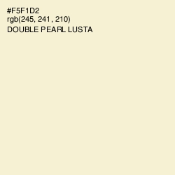 #F5F1D2 - Double Pearl Lusta Color Image
