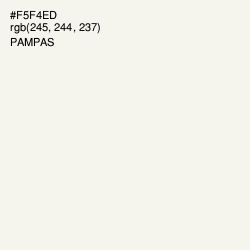 #F5F4ED - Pampas Color Image