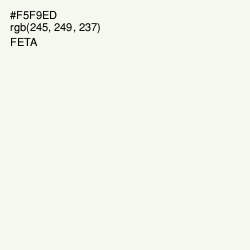 #F5F9ED - Feta Color Image