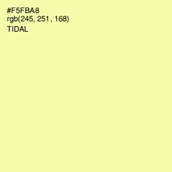 #F5FBA8 - Tidal Color Image