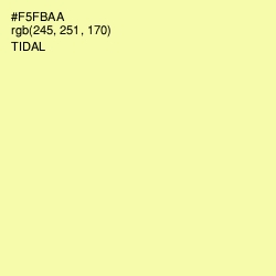 #F5FBAA - Tidal Color Image