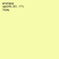 #F5FBAB - Tidal Color Image