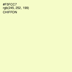#F5FCC7 - Chiffon Color Image
