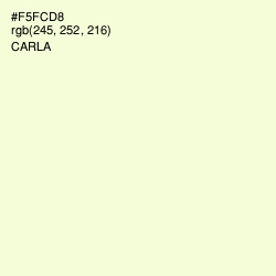 #F5FCD8 - Carla Color Image