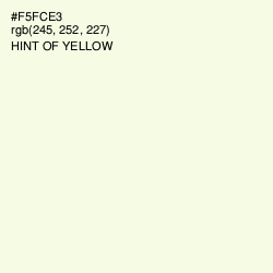 #F5FCE3 - Hint of Yellow Color Image