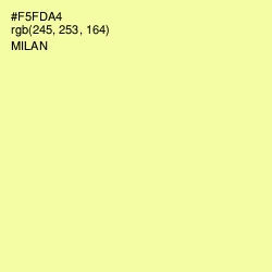 #F5FDA4 - Milan Color Image