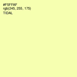 #F5FFAF - Tidal Color Image