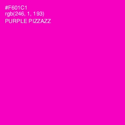 #F601C1 - Purple Pizzazz Color Image