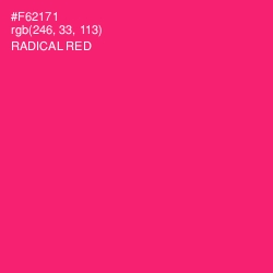#F62171 - Radical Red Color Image