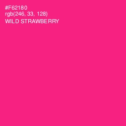 #F62180 - Wild Strawberry Color Image