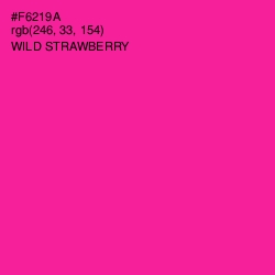 #F6219A - Wild Strawberry Color Image