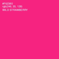 #F62380 - Wild Strawberry Color Image