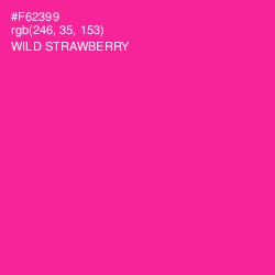 #F62399 - Wild Strawberry Color Image