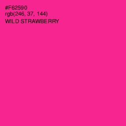 #F62590 - Wild Strawberry Color Image