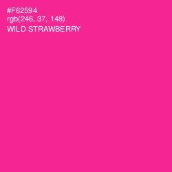 #F62594 - Wild Strawberry Color Image