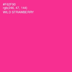#F62F90 - Wild Strawberry Color Image