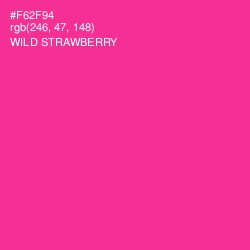 #F62F94 - Wild Strawberry Color Image