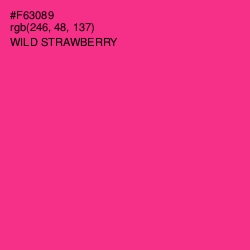 #F63089 - Wild Strawberry Color Image