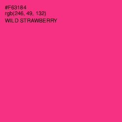 #F63184 - Wild Strawberry Color Image