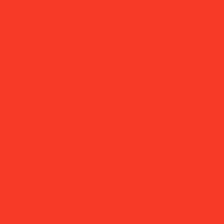 #F63A27 - Red Orange Color Image