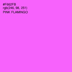 #F662FB - Pink Flamingo Color Image