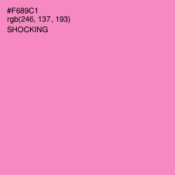 #F689C1 - Shocking Color Image