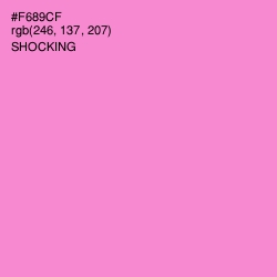 #F689CF - Shocking Color Image