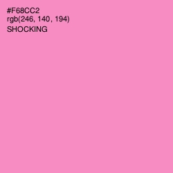 #F68CC2 - Shocking Color Image