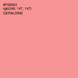 #F69393 - Geraldine Color Image