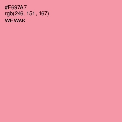#F697A7 - Wewak Color Image