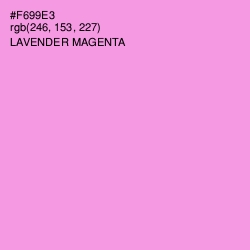 #F699E3 - Lavender Magenta Color Image