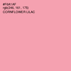 #F6A1AF - Cornflower Lilac Color Image