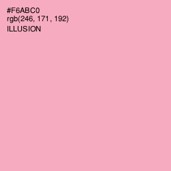 #F6ABC0 - Illusion Color Image