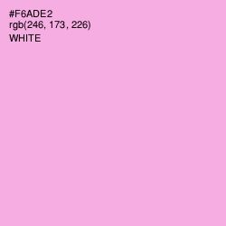 #F6ADE2 - Lavender Rose Color Image