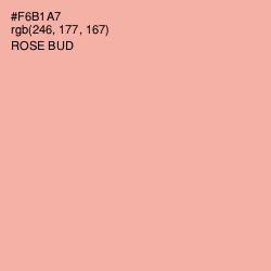#F6B1A7 - Rose Bud Color Image
