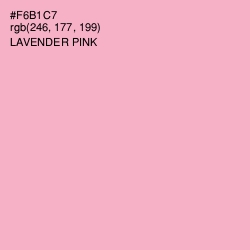 #F6B1C7 - Lavender Pink Color Image