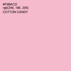 #F6BACD - Cotton Candy Color Image