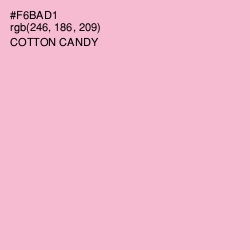 #F6BAD1 - Cotton Candy Color Image