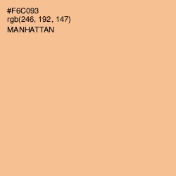 #F6C093 - Manhattan Color Image