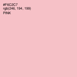 #F6C2C7 - Pink Color Image