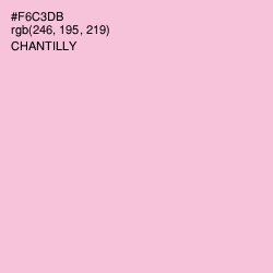 #F6C3DB - Chantilly Color Image