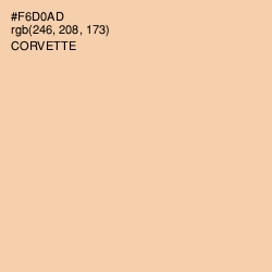 #F6D0AD - Corvette Color Image