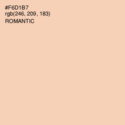 #F6D1B7 - Romantic Color Image