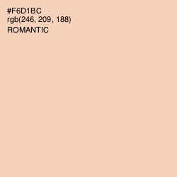 #F6D1BC - Romantic Color Image